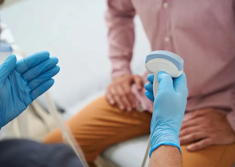 Hodenkrebs-Untersuchung